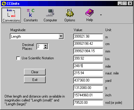 CCUnits Screenshot